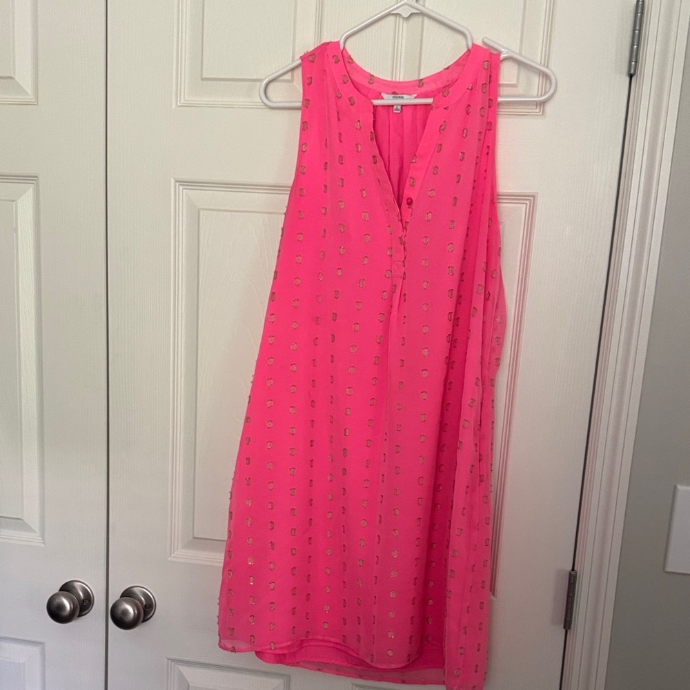 Crown & Ivy Bright Pink Mini Dress